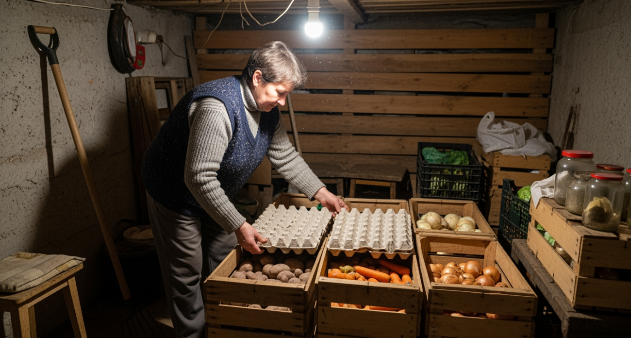 Соседка научила складывать яичные лотки в подвале — теперь понимаю почему она так делает уже 20 лет