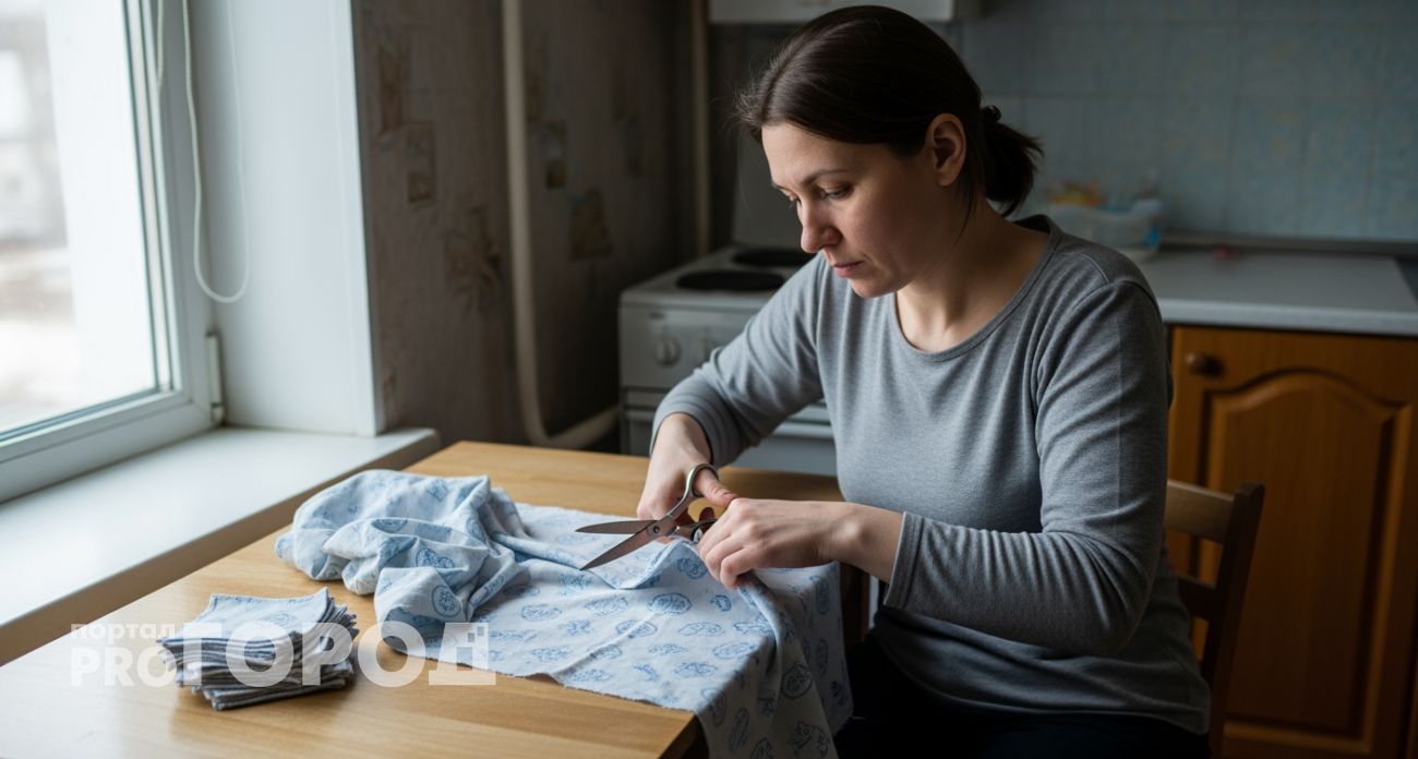 Не выбрасывайте старые простыни — превратите их в незаменимые вещи для быта за полчаса