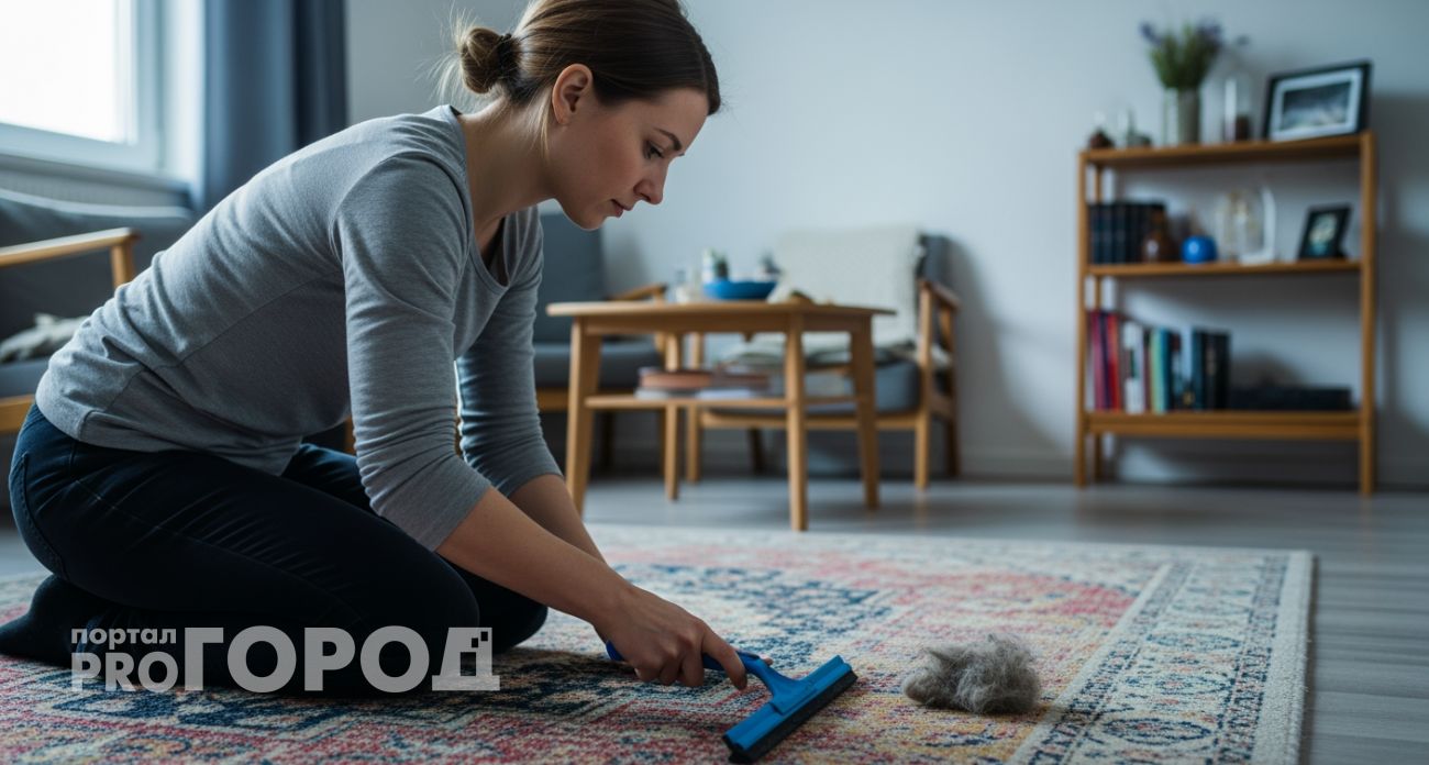 Проверенный дедовский метод с копеечным средством возвращает ковру первозданный вид за пару минут