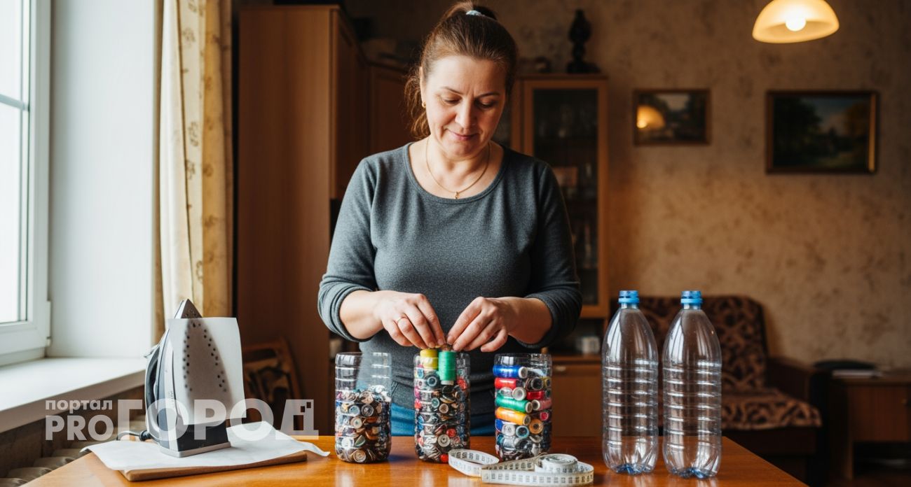 Пластиковые бутылки из мусорки превратились в мою секретную систему порядка всего за 15 минут