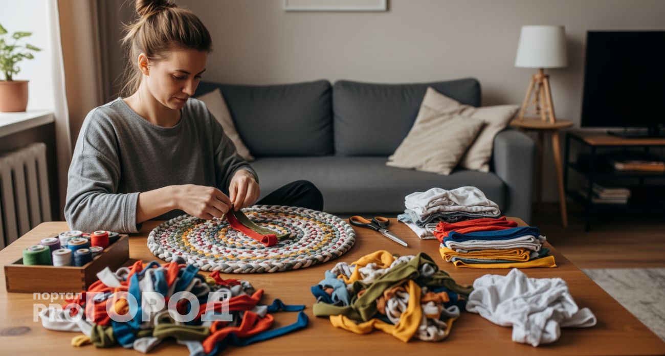 Обрезки ткани превращаю в стильный декор за вечер: гости думают что это дорогой дизайн