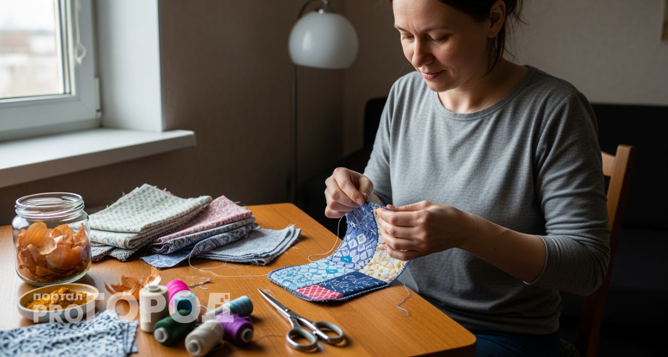 Лоскутки ткани копятся дома а из них можно создать такие нужные вещи что все будут спрашивать где купила