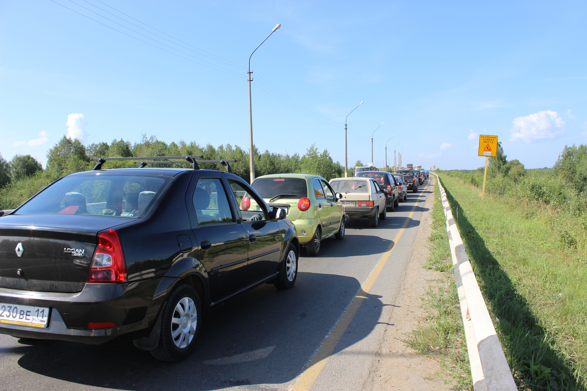 Пробка трасса нижний новгород