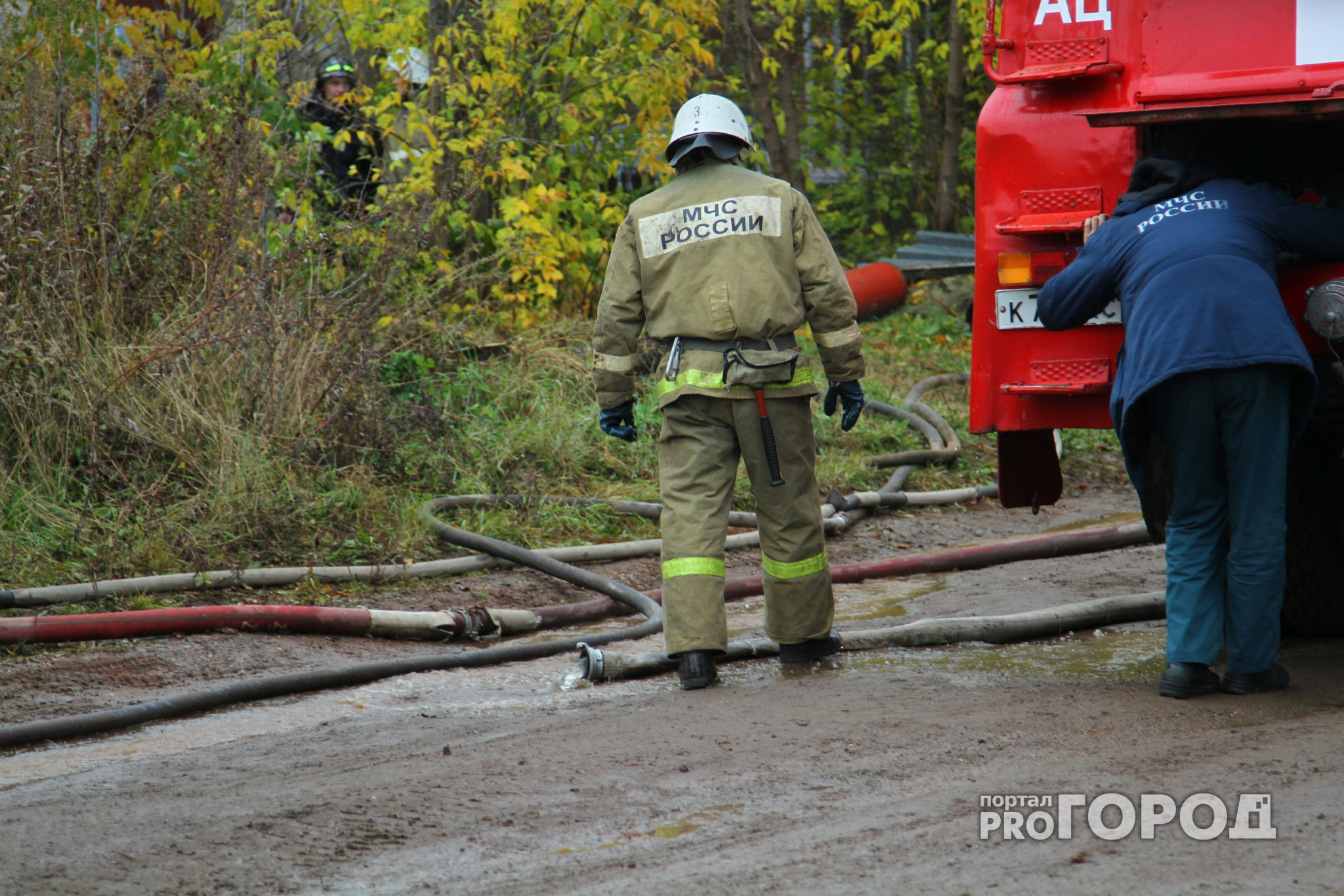 Восемь домов, гаражей и бань сгорело в Нижегородской области
