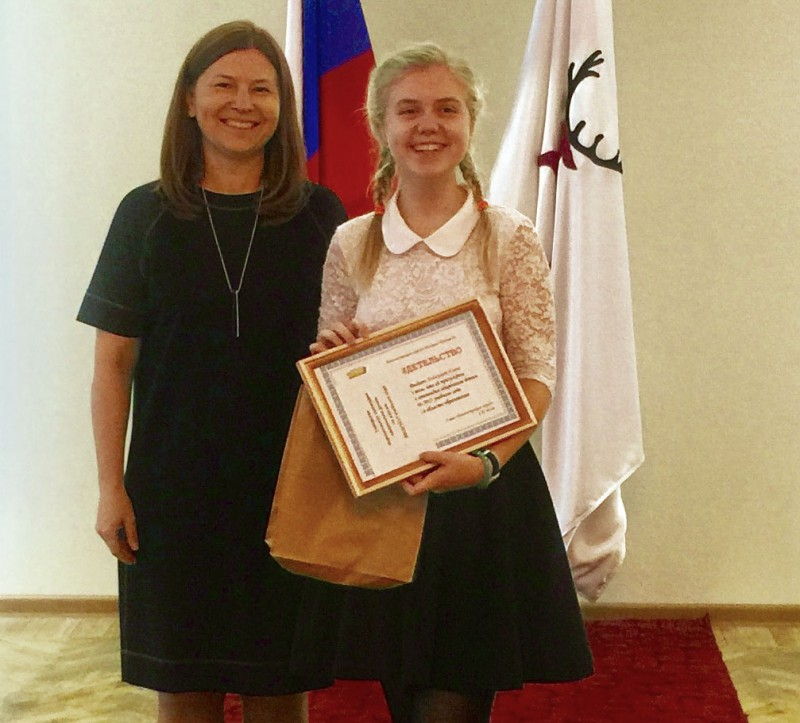 В Нижнем Новгороде одаренные школьники получили персональные стипендии