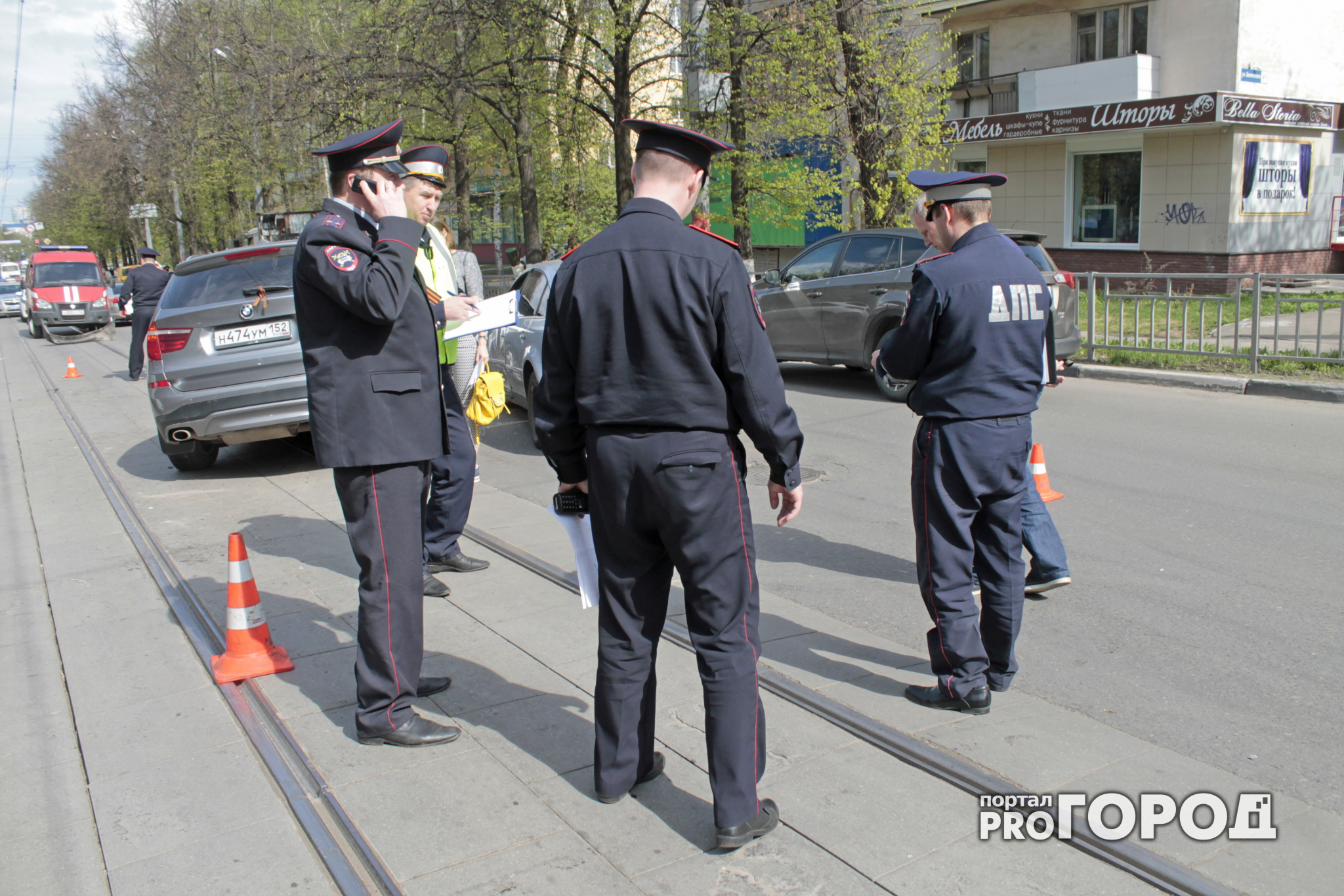 В Нижегородской области автоледи на иномарке улетела в кювет