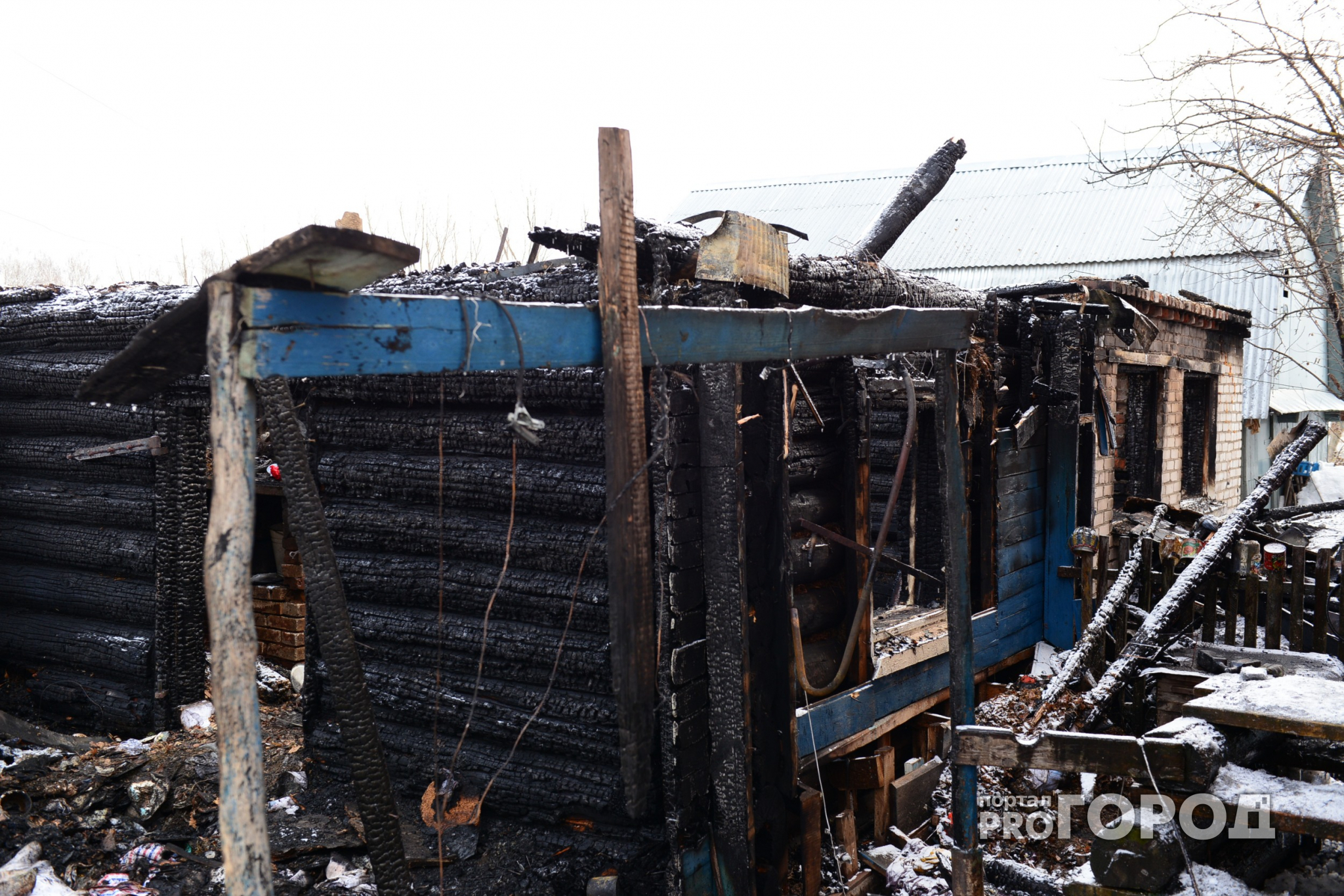 38-летние мужчина и женщина заживо сгорели в дачном доме в Нижегородской области