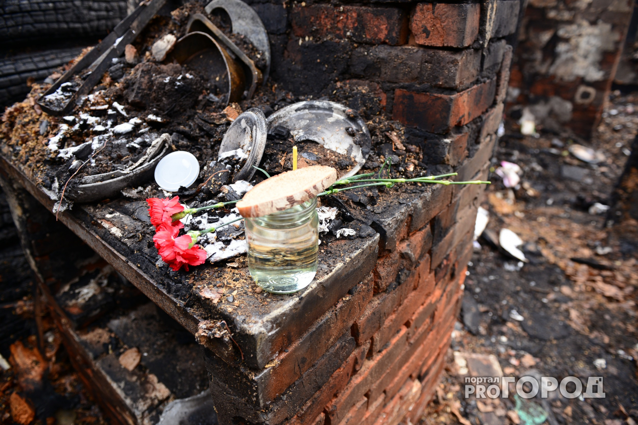 В Нижегородской области дом сгорел дотла вместе с 52-летним хозяином