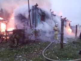 В Нижегородской области 71-летний мужчина заживо сгорел в собственном доме