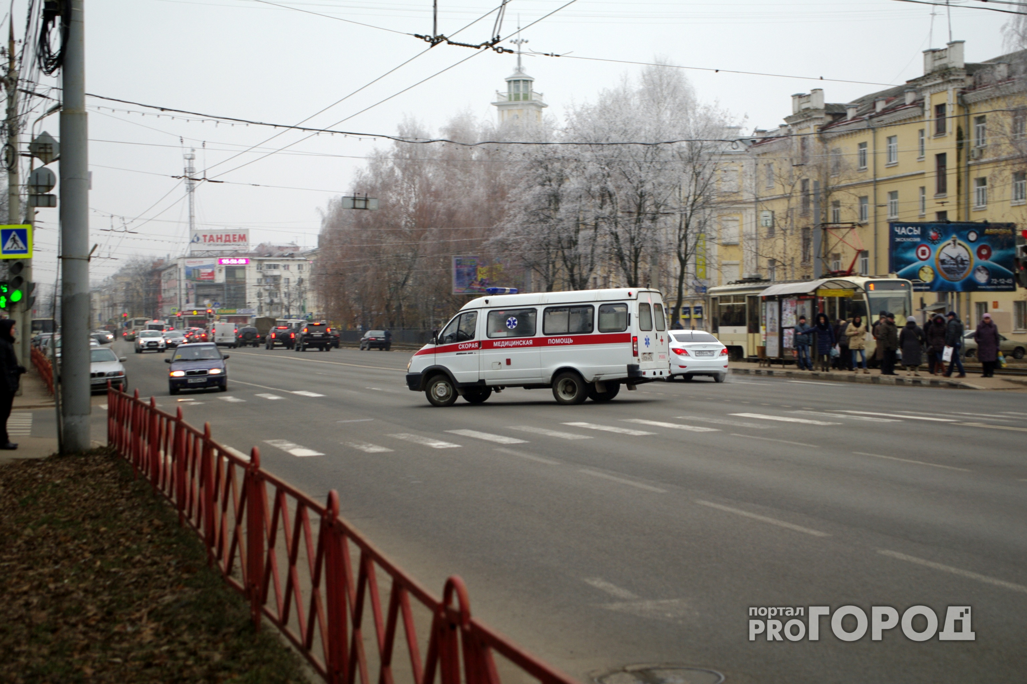 В Дзержинске произошло ДТП с участием скорой помощи