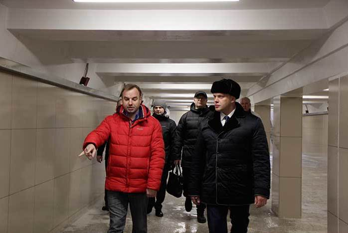 Завершен ремонт подземного перехода у Московского вокзала в Нижнем Новгороде