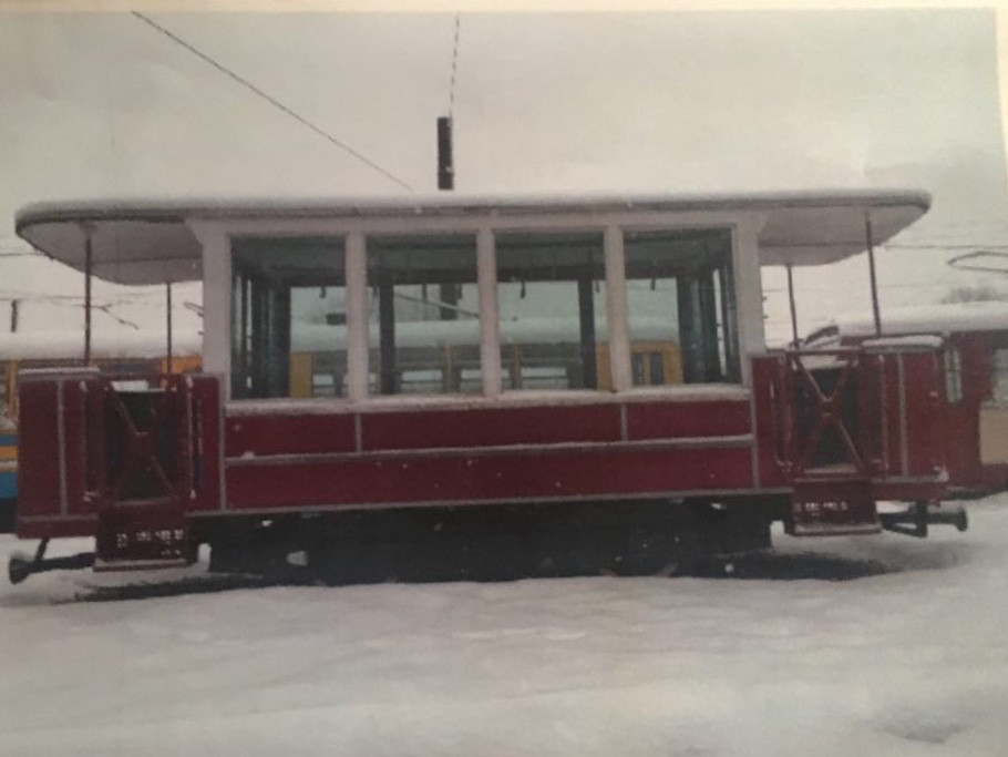 Старинный трамвай появился на главной улице Нижнего Новгорода