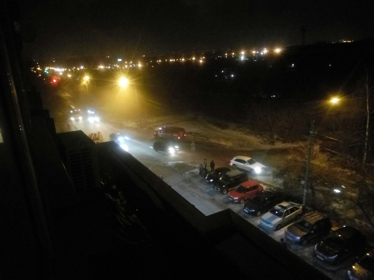 В Нижнем Новгороде в новогоднюю ночь произошел крупный пожар (ФОТО, ВИДЕО)