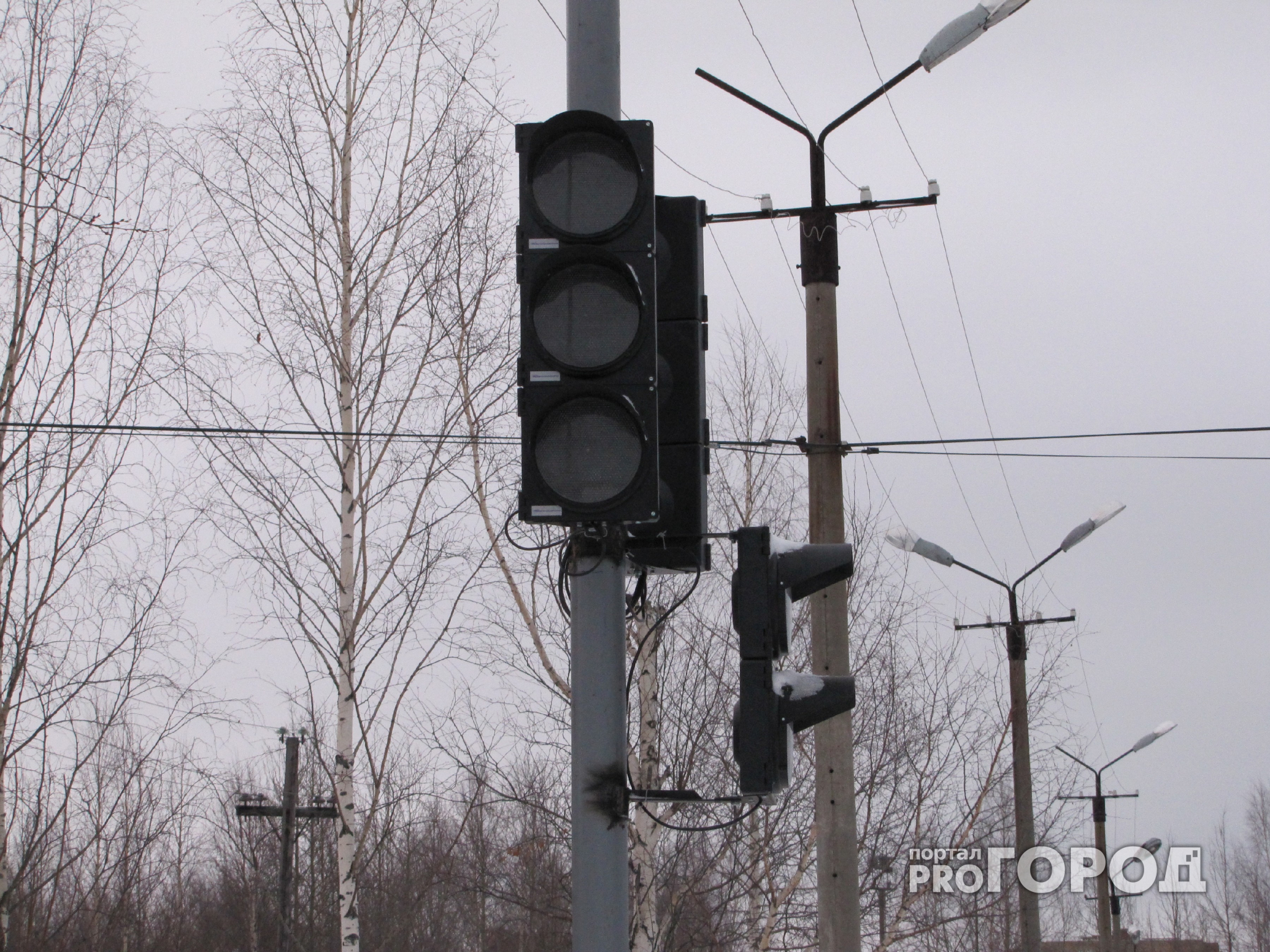 На нижегородских дорогах не работает пять светофоров