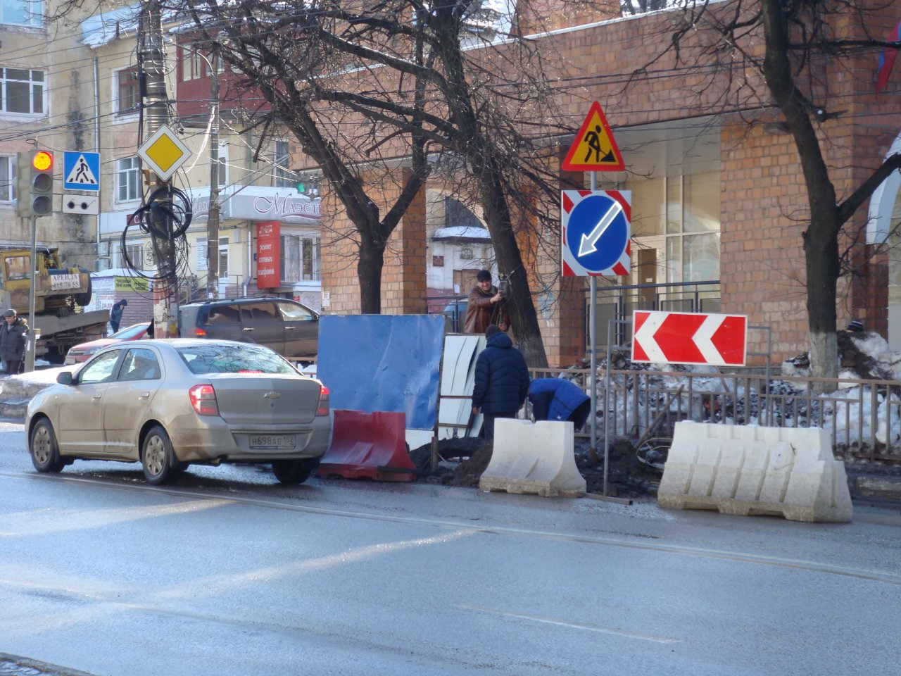 Движение транспорта на одной из нижегородских улиц ограничат до конца года