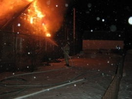 60-летний житель Нижегородской области погиб на пожаре в собственном доме
