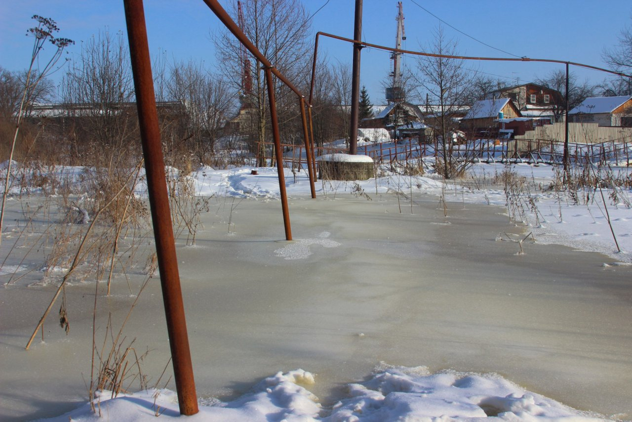 Балахнинский район стал жертвой зимнего паводка