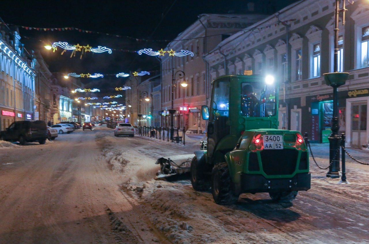 Жители Нижнего Новгорода могут пожаловаться на уборку снега в «Фейсбук»
