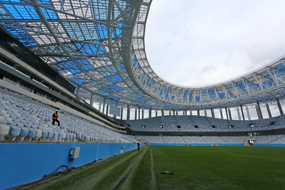 ​​На стадионе "Нижний Новгород" оборудуют изоляторы для буйных болельщиков