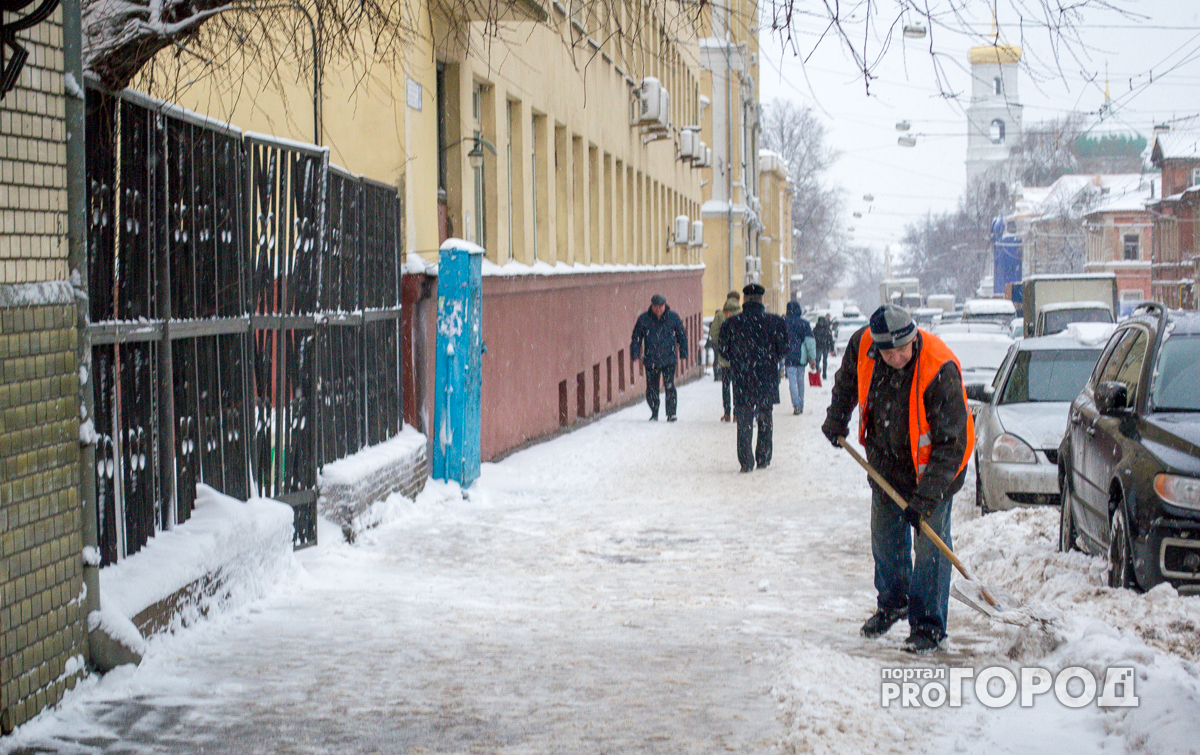 В Нижнем Новгороде коммунальщики отработали половину заявок из группы "Антиснег"