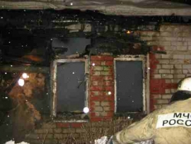 В Нижегородской области 51-летний курильщик погиб на пожаре в собственном доме