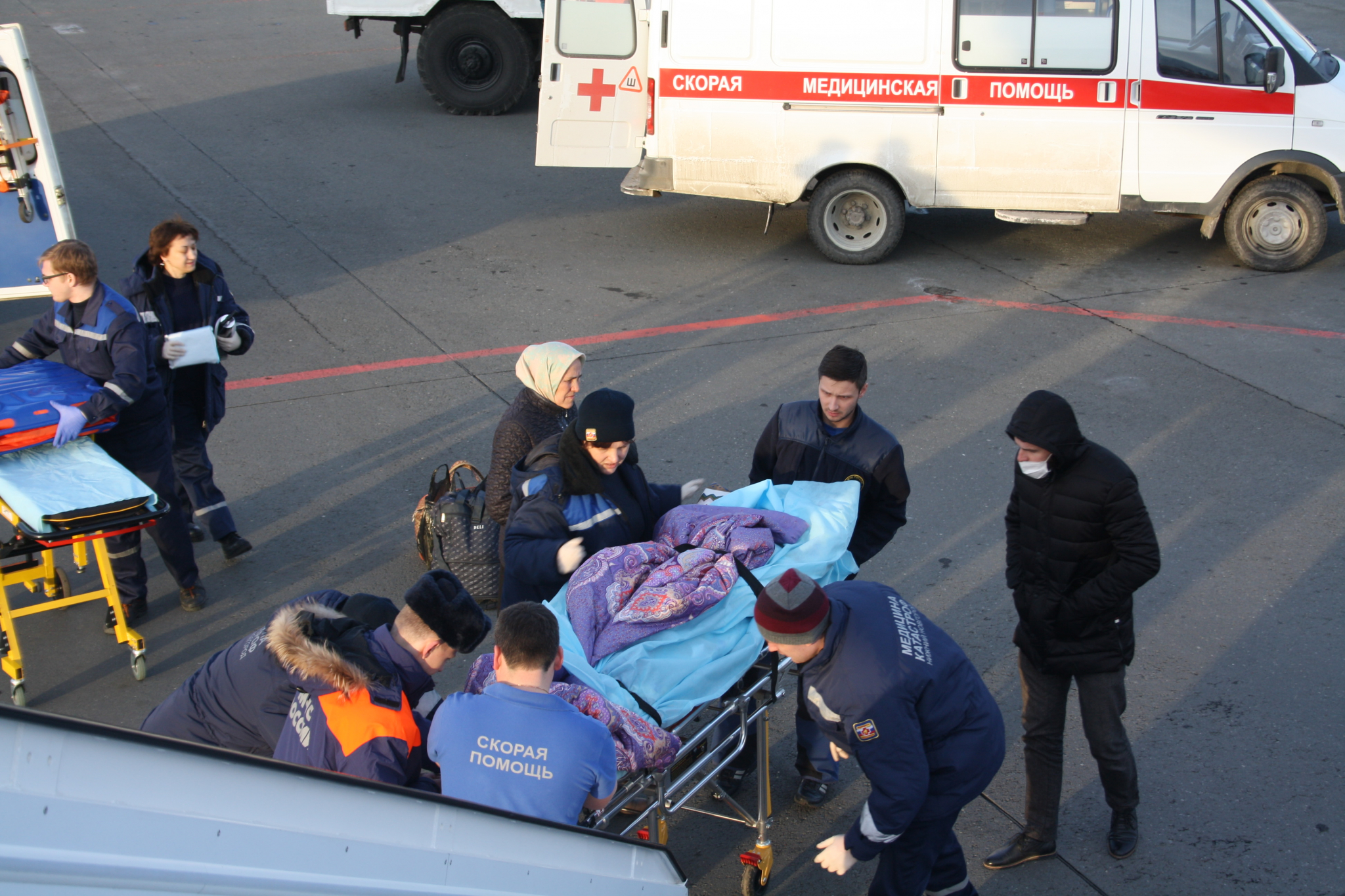 Спецборт МЧС доставил из Грозного в Нижний четырех тяжелобольных людей (ФОТО)