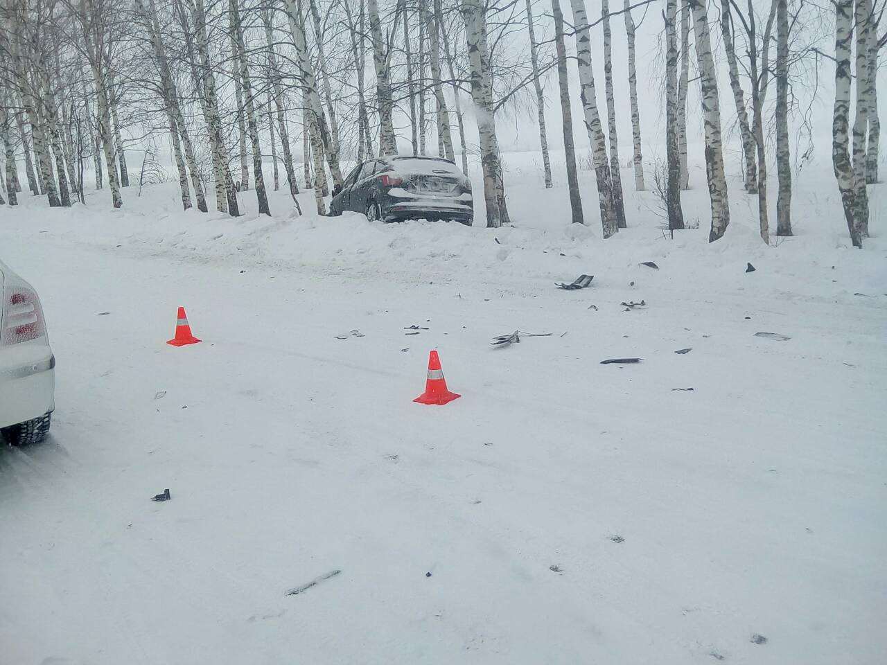 В Нижегородской области две иномарки не поделили дорогу (ФОТО)