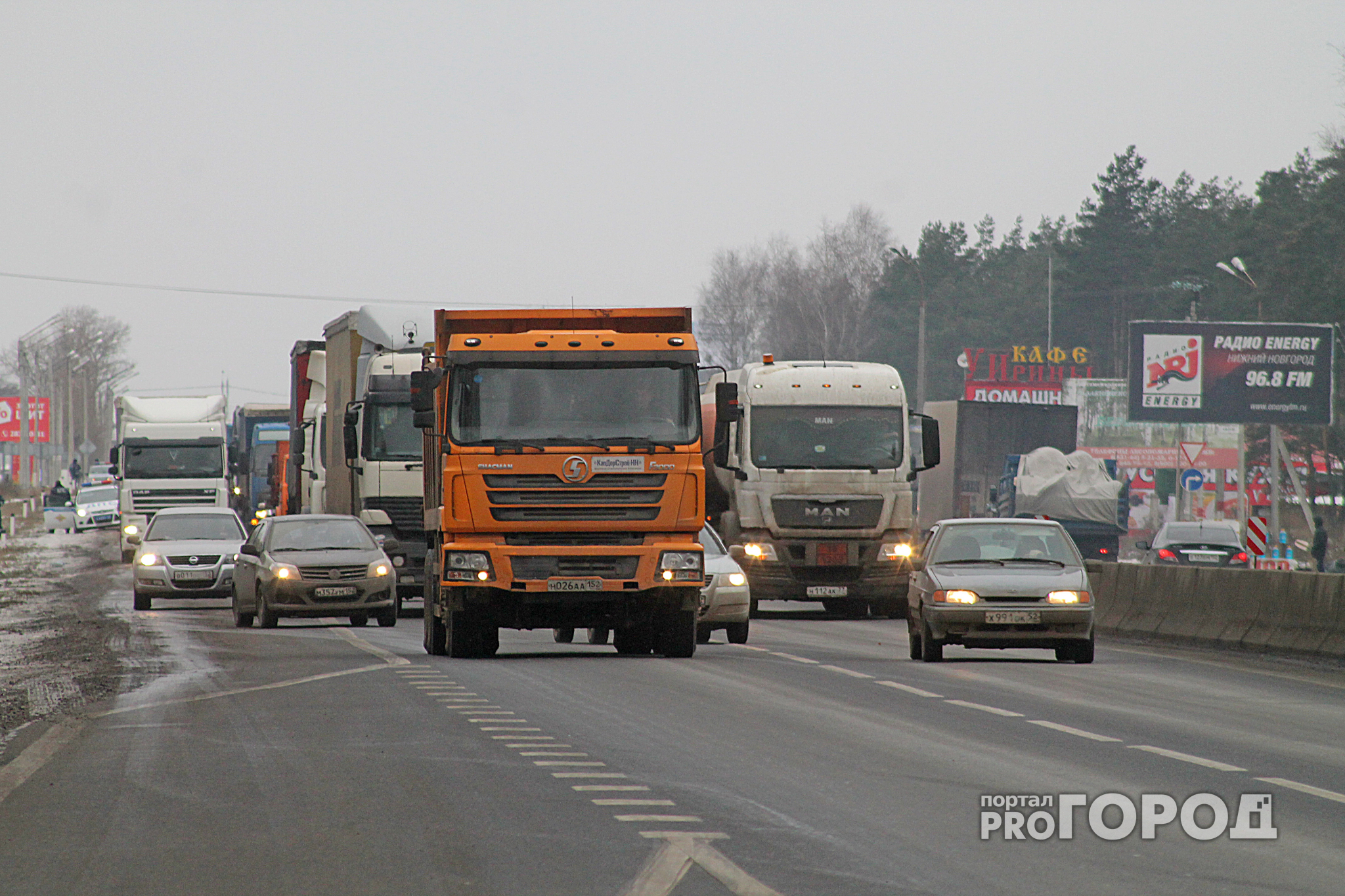В Нижегородской области на двух мостах трассы М-7 ограничили движение транспорта