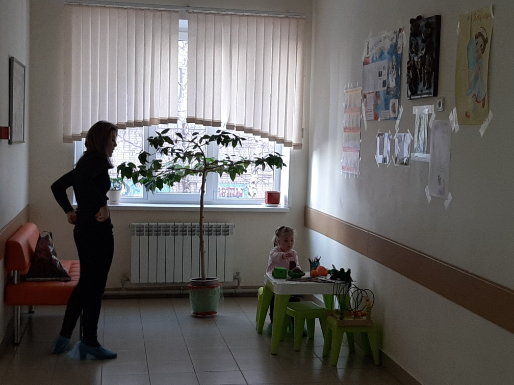 Завершен ремонт детской поликлиники больницы №40 в Нижнем Новгороде