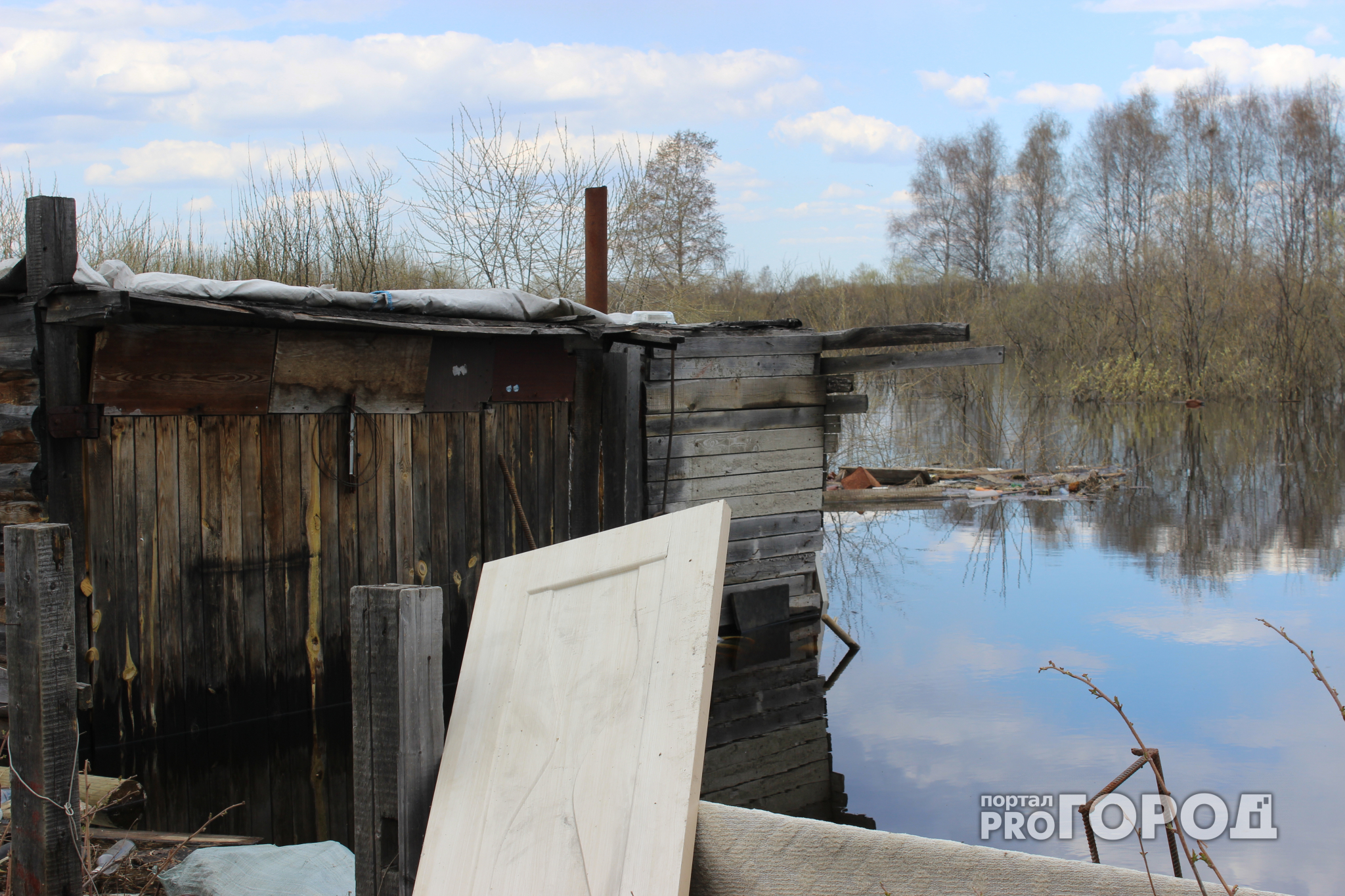 В Нижегородской области паводок затопил шесть мостов