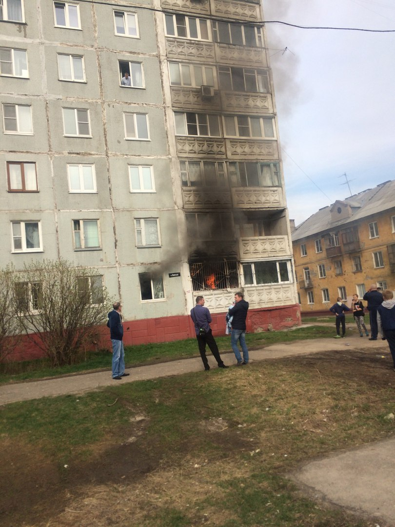 Сильный пожар произошёл в Автозаводском районе (ФОТО, ВИДЕО)