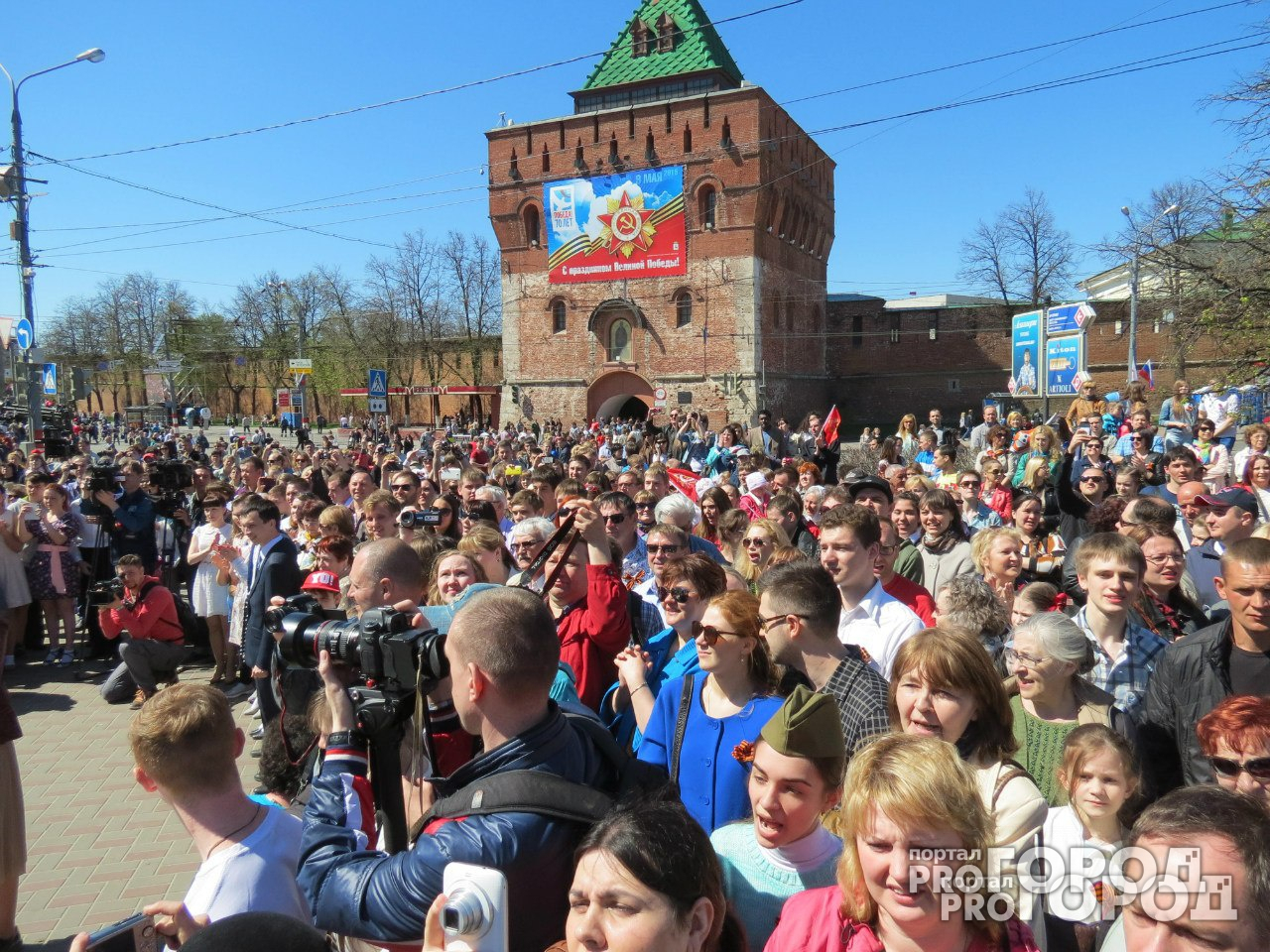 9 мая в Нижнем Новгороде ограничат движение транспорта