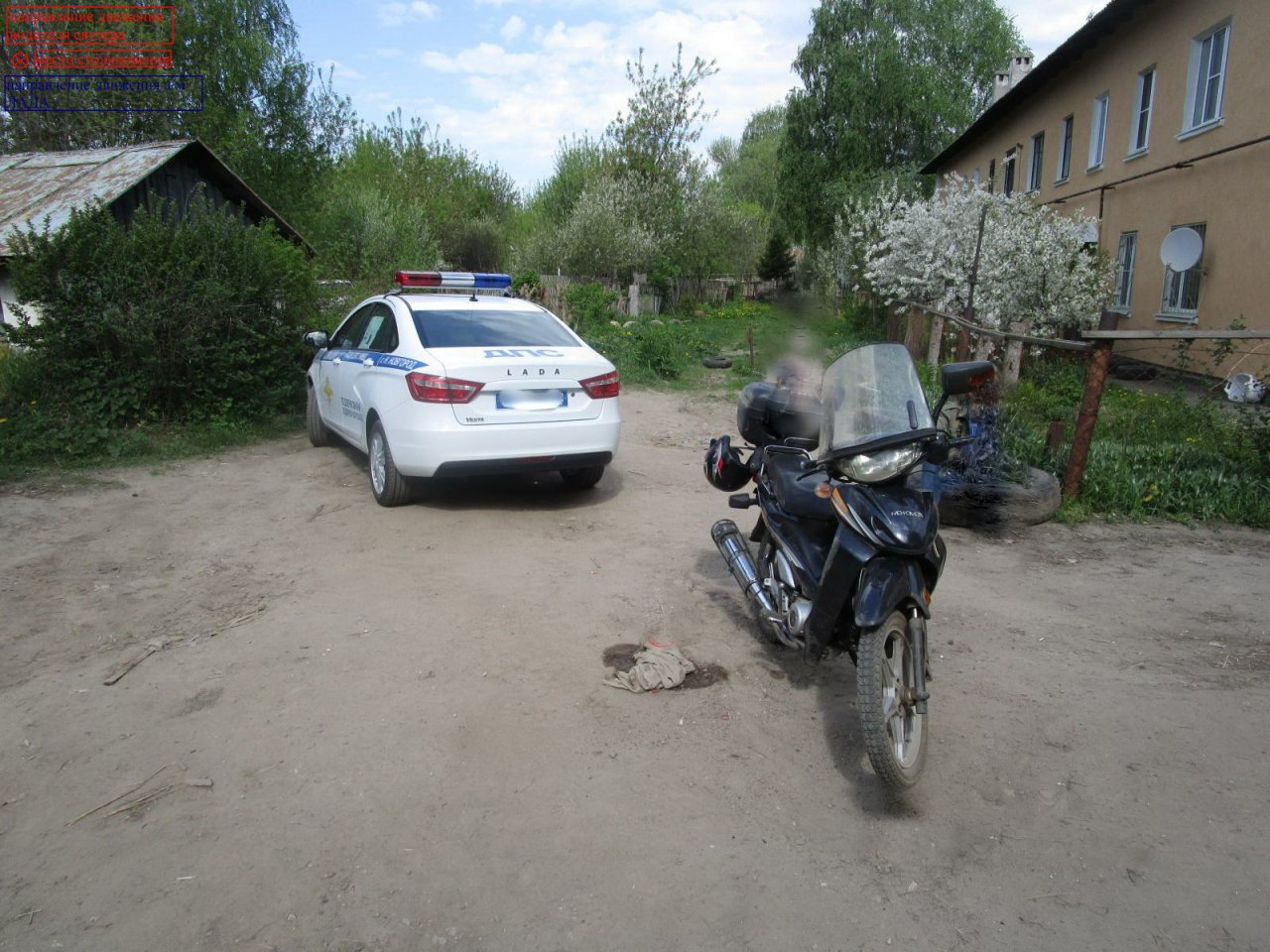 Мотоциклист пострадал при столкновении с "Ладой Веста" в Автозаводском районе