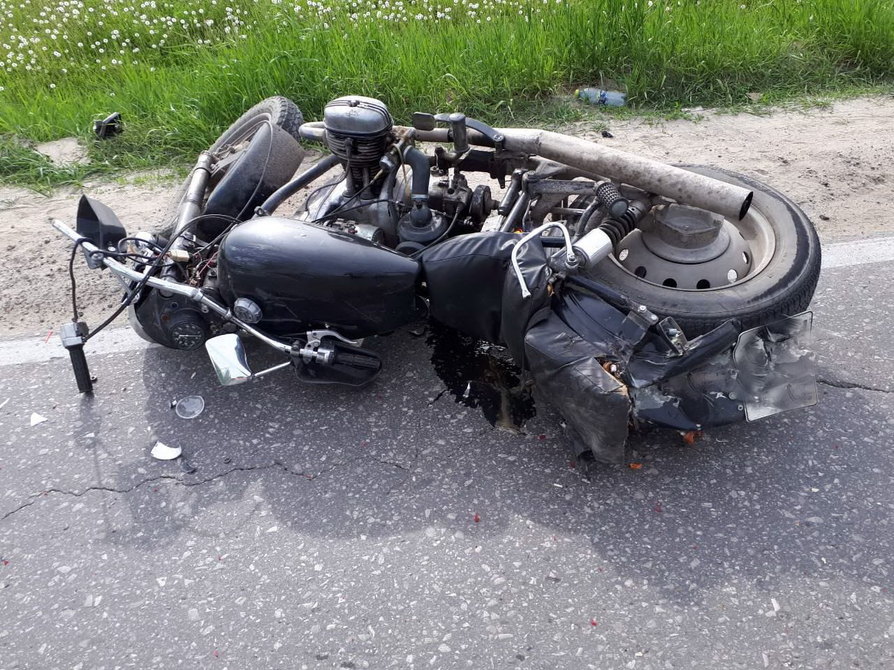 Мотоциклист погиб в столкновении с "Тойотой" на Бору