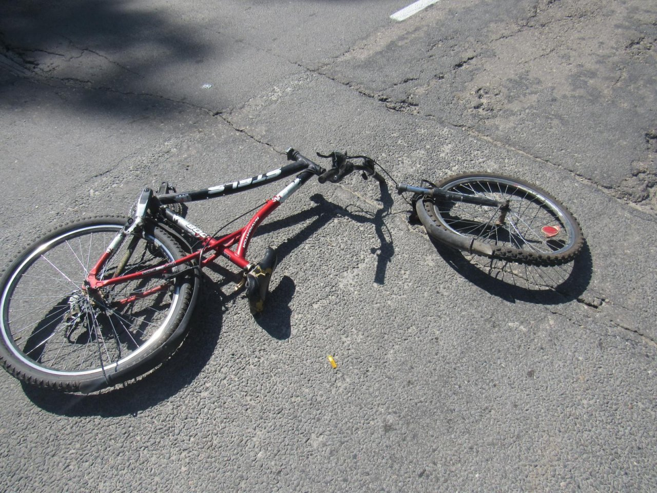 Иномарка сбила 13-летнюю велосипедистку в Балахне