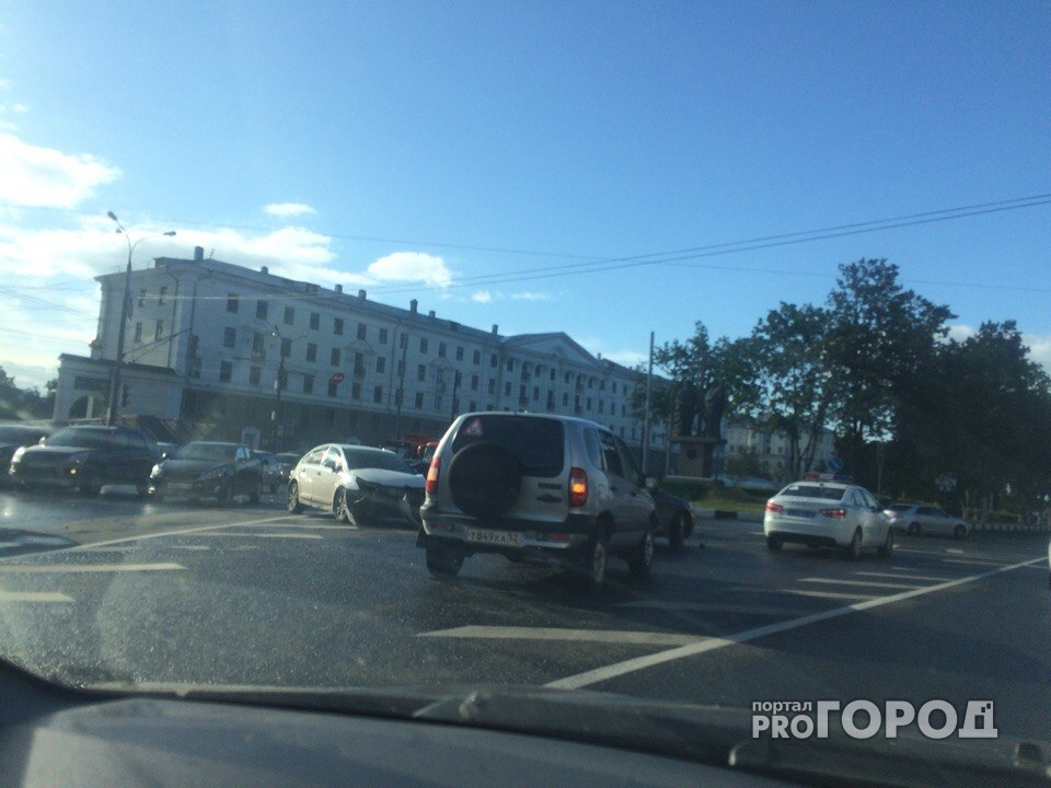 Два человека пострадали в ДТП на проспекте Гагарина