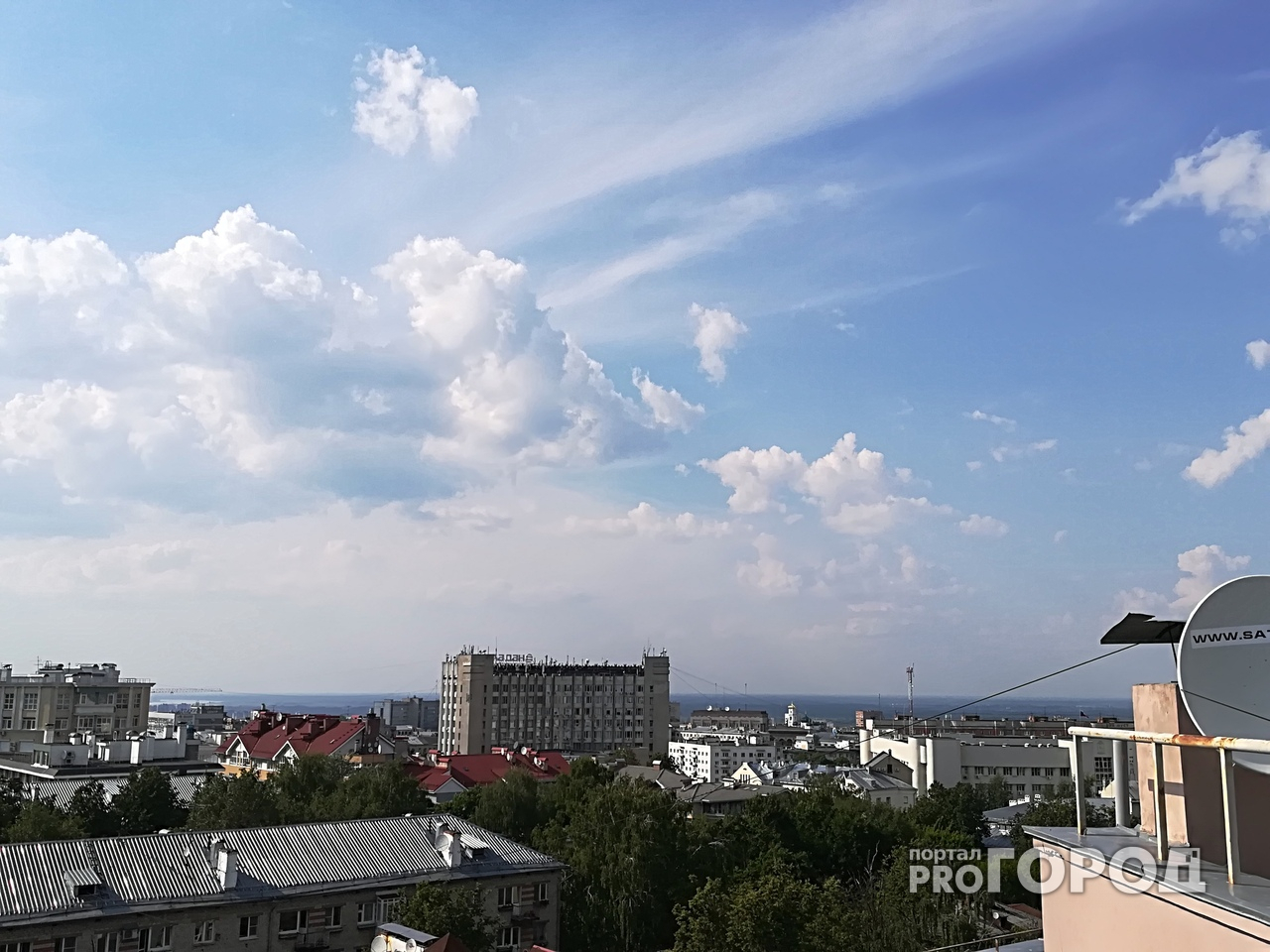Прогноз погоды в Нижегородской области на четверг, 21 июня
