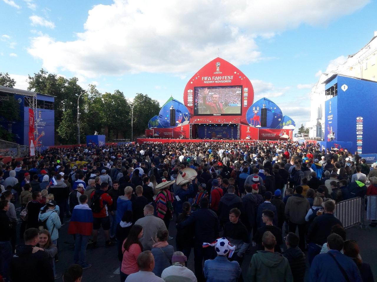 В Нижнем Новгороде 14-15 июля пройдут последние Фестивали болельщиков FIFA