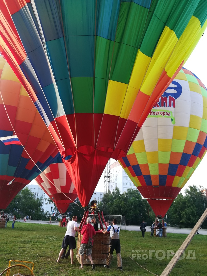 Фиеста воздушных шаров стартовала в Нижегородской области (ФОТО)