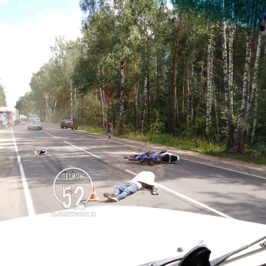 Мотоциклист погиб в столкновении с легковушкой в Дзержинске (ФОТО)