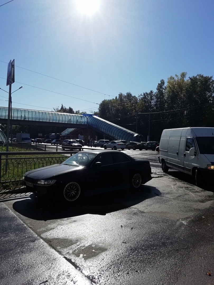 Три автомобиля столкнулись "паровозиком" на проспекте Гагарина (ФОТО)