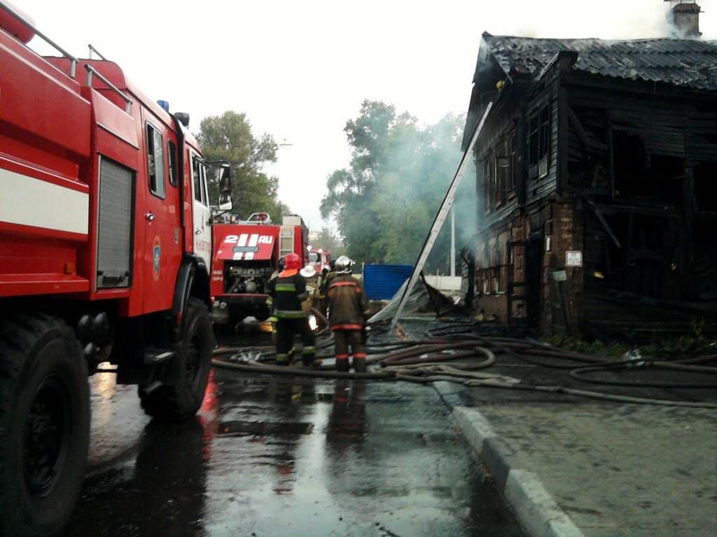Пенсионерка получила сильные ожоги при пожаре в дачном доме в Городецком районе