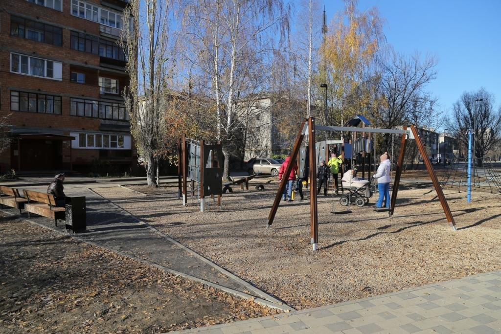 В Нижнем Новгороде завершилось благоустройство сквера на улице Прыгунова