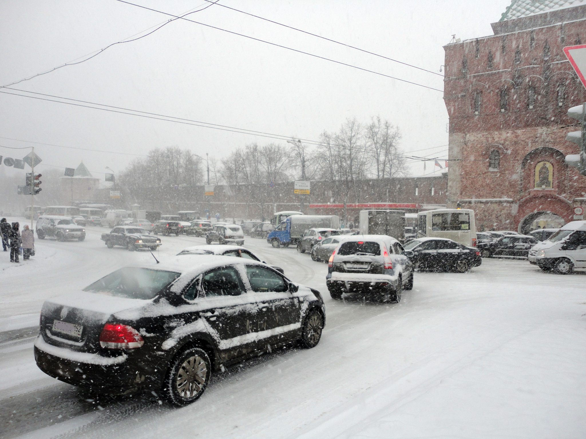 А снег идет: прогноз погоды в Нижнем Новгороде на 19 ноября