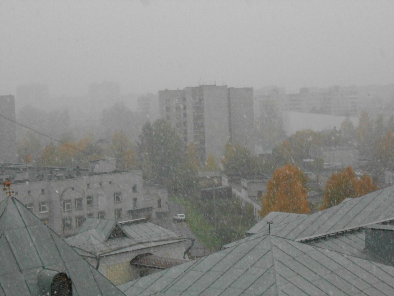 Прогноз погоды в Нижнем Новгороде на вторник, 27 ноября
