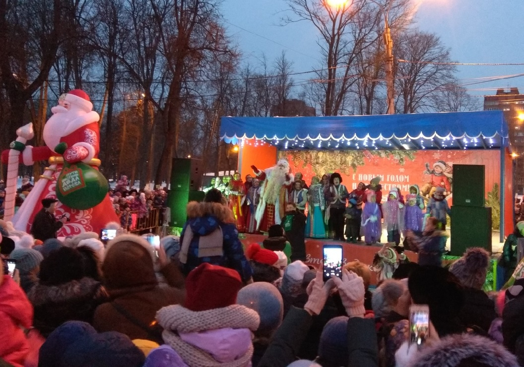Всероссийский Дед Мороз из Великого Устюга поздравил нижегородцев (ФОТО, ВИДЕО)