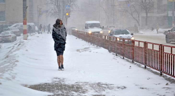 Потепление ожидается в Нижегородской области с 13 января
