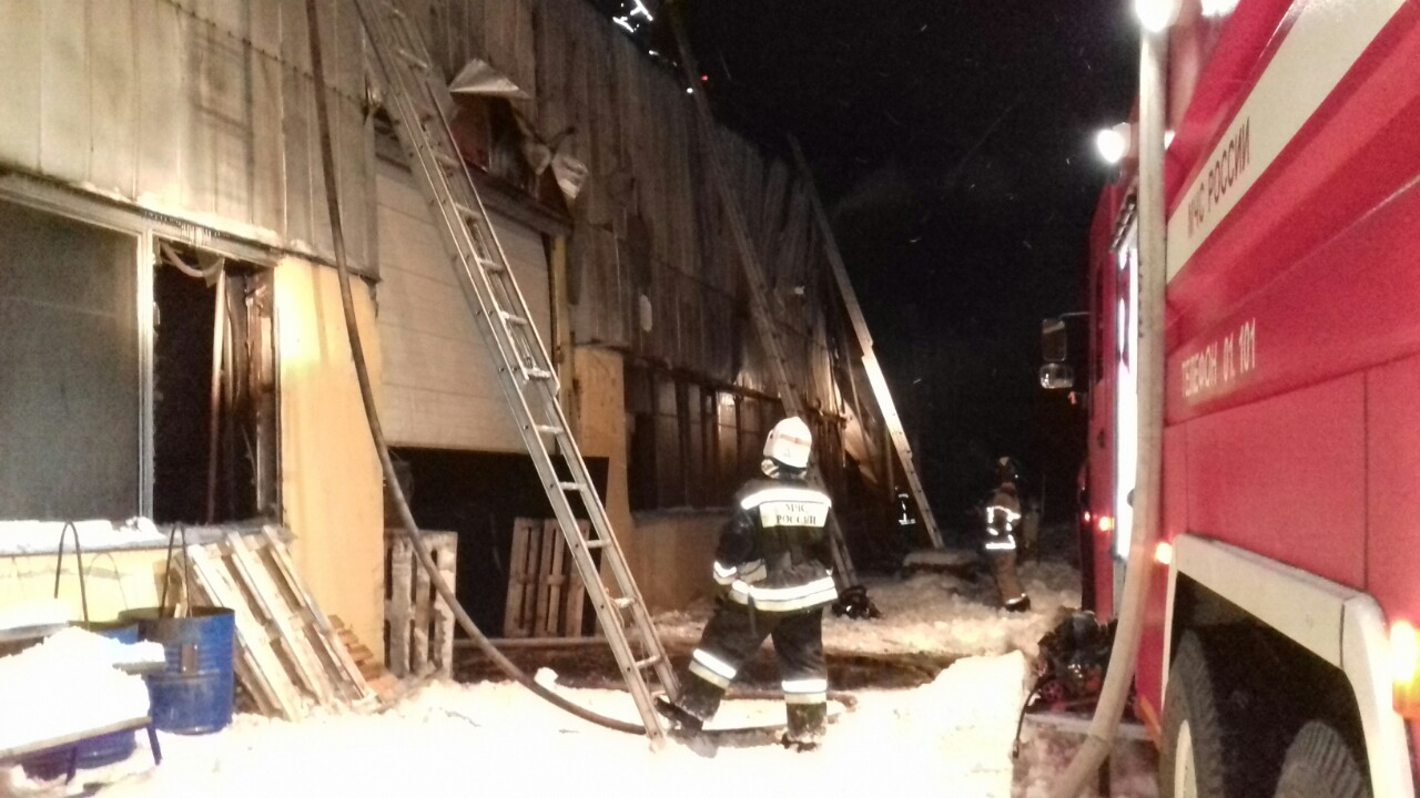 Нижегородский завод "Камея" восстановит производственный цех, сгоревший в ночь с 10  на 11 января