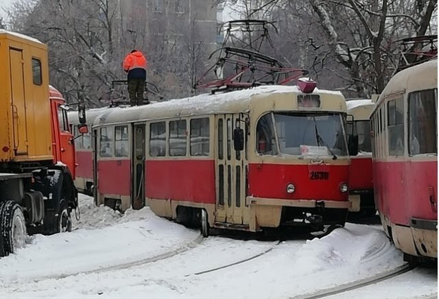 "Трамвай-бунтарь" сошел с рельсов в Сормовском районе