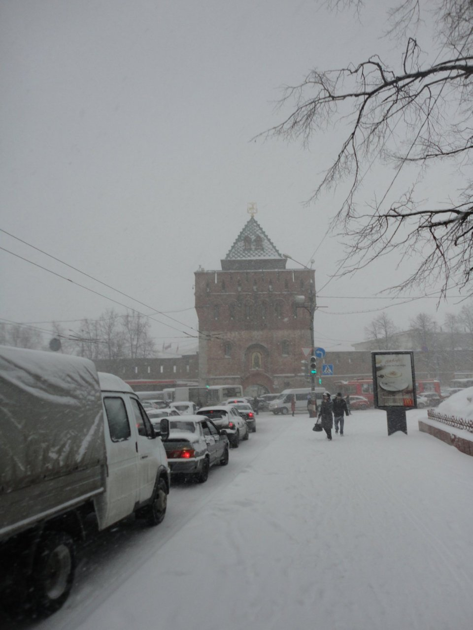 Сильный снег и метель ожидаются в Нижегородской области 6 и 7 февраля